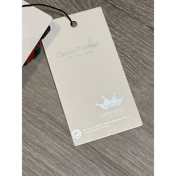 Crochet Bikini Swim Top Cobalt Blue Womens Large Bright Trim Love Island - Picture 4 of 4